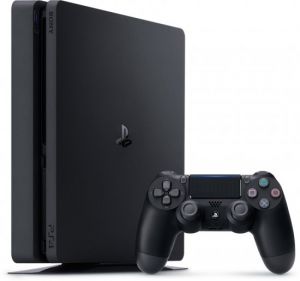 Only Best קונסולות קונסולת משחק Sony PlayStation 4 Slim 500GB - צבע שחור ומשחקים God of War + Death Stranding + Uncharted™: The Nathan Drake Collection - אחריות יבואן רשמי על ידי ישפאר